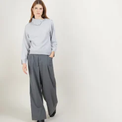 Maison Montagut Pull Col Boutonne En Cachemire - Gretel Bis><noscript><img width=