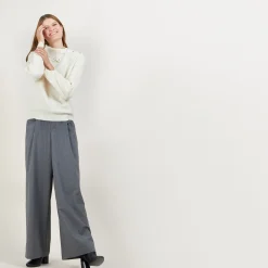 Maison Montagut Pull Col Boutonne En Cachemire - Gretel Bis><noscript><img width=