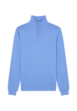 Maison Montagut Pull Col Camionneur Avec Logo En Laine Merinos - Ryan><noscript><img width=