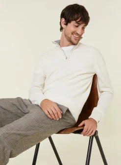 Maison Montagut Pull Col Camionneur En Cachemire - Emile><noscript><img width=