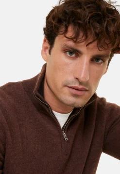 Maison Montagut Pull Col Camionneur En Cachemire - Emile><noscript><img width=