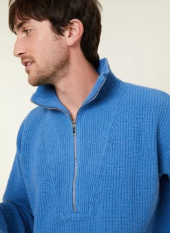 Maison Montagut Pull Col Camionneur En Cachemire Melange - French><noscript><img width=