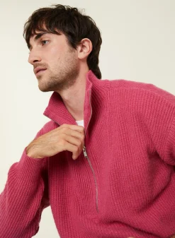 Maison Montagut Pull Col Camionneur En Cachemire Melange - French><noscript><img width=