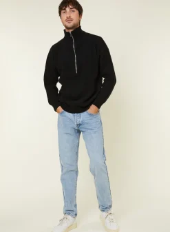 Maison Montagut Pull Col Camionneur En Cachemire Melange - French><noscript><img width=