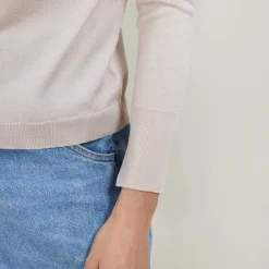 Maison Montagut Pull Col Fantaisie En Laine Et Soie - Florina><noscript><img width=