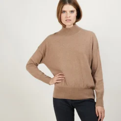 Maison Montagut Pull Col Montant En Cachemire - Bassa><noscript><img width=