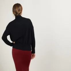 Maison Montagut Pull Col Montant En Cachemire - Bassa><noscript><img width=