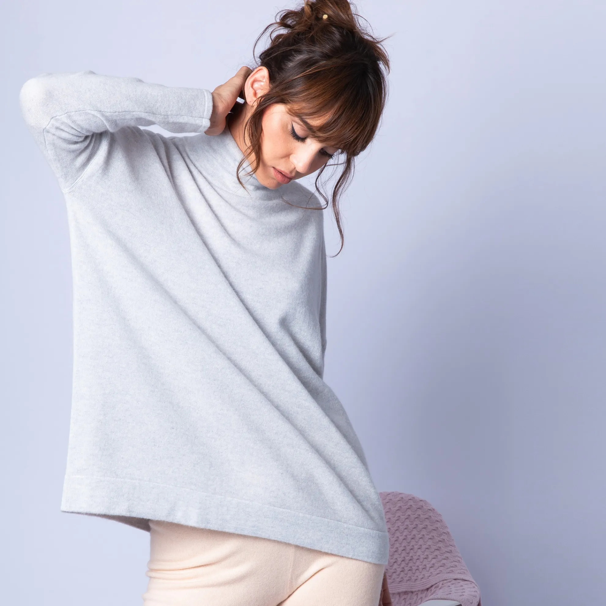 Maison Montagut Pull Col Montant En Cachemire - Hatty>Femme Pulls