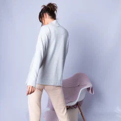 Maison Montagut Pull Col Montant En Cachemire - Hatty><noscript><img width=