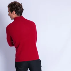 Maison Montagut Pull Col Montant En Cachemire Zippe - Filip><noscript><img width=