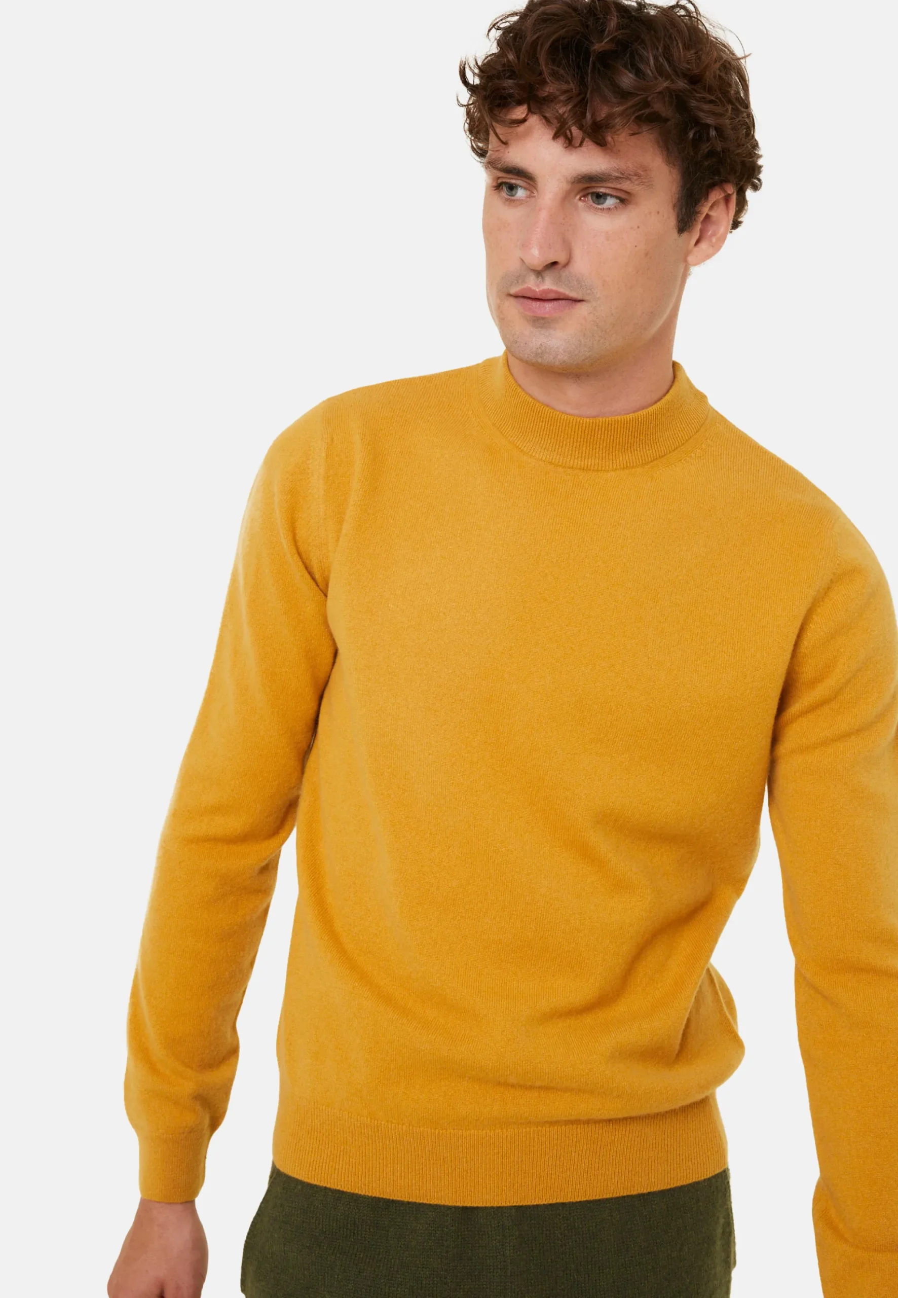 Maison Montagut Pull Col Montant En Cachemire - Esteban>Homme Pulls