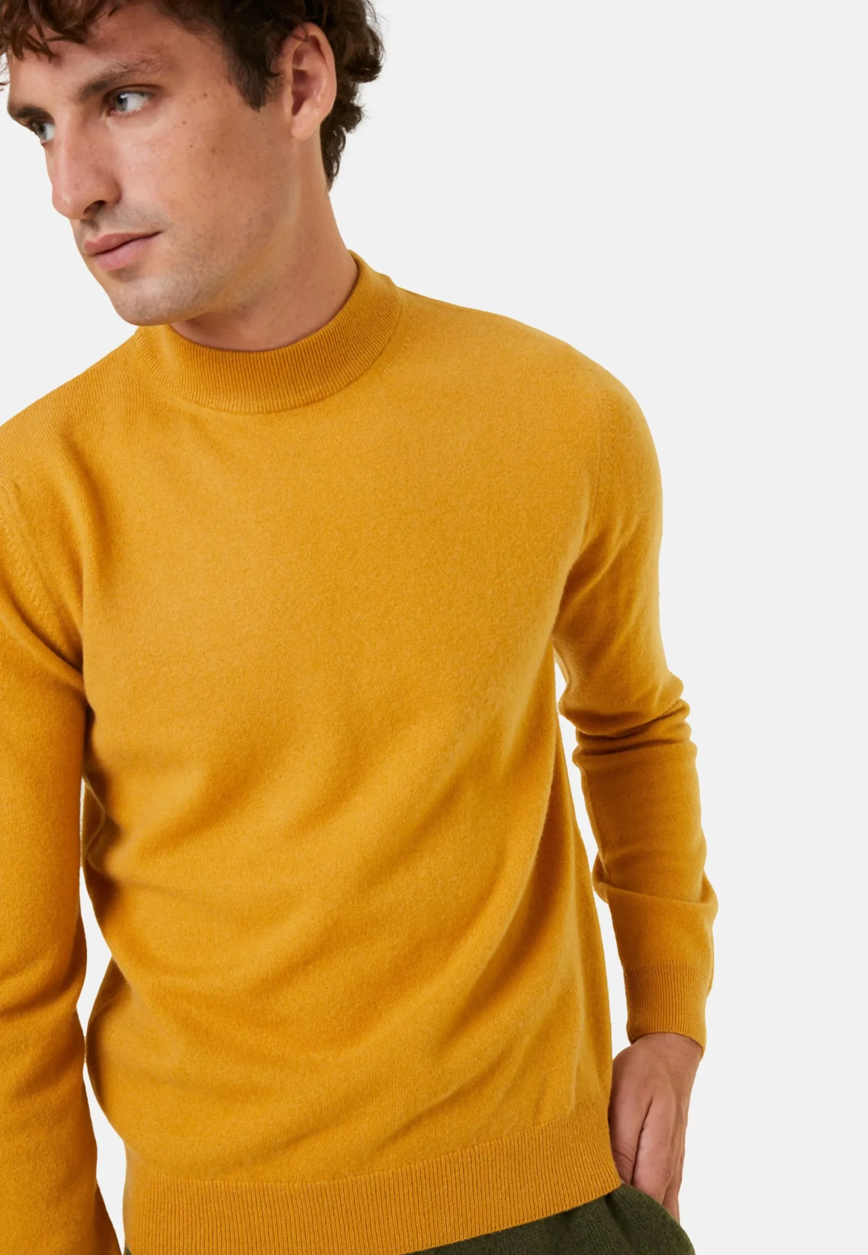 Maison Montagut Pull Col Montant En Cachemire - Esteban>Homme Pulls