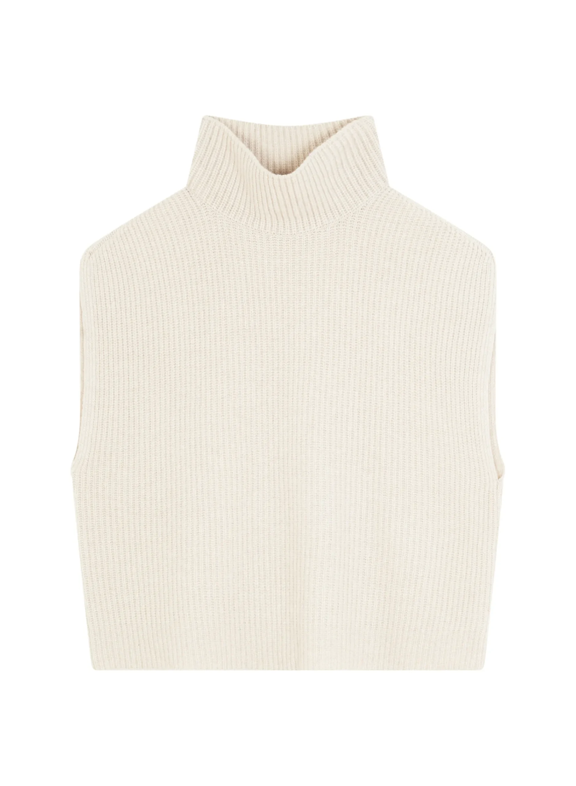 Maison Montagut Pull Col Montant Sans Manches En Cachemire Melange - Dalya>Femme Pulls