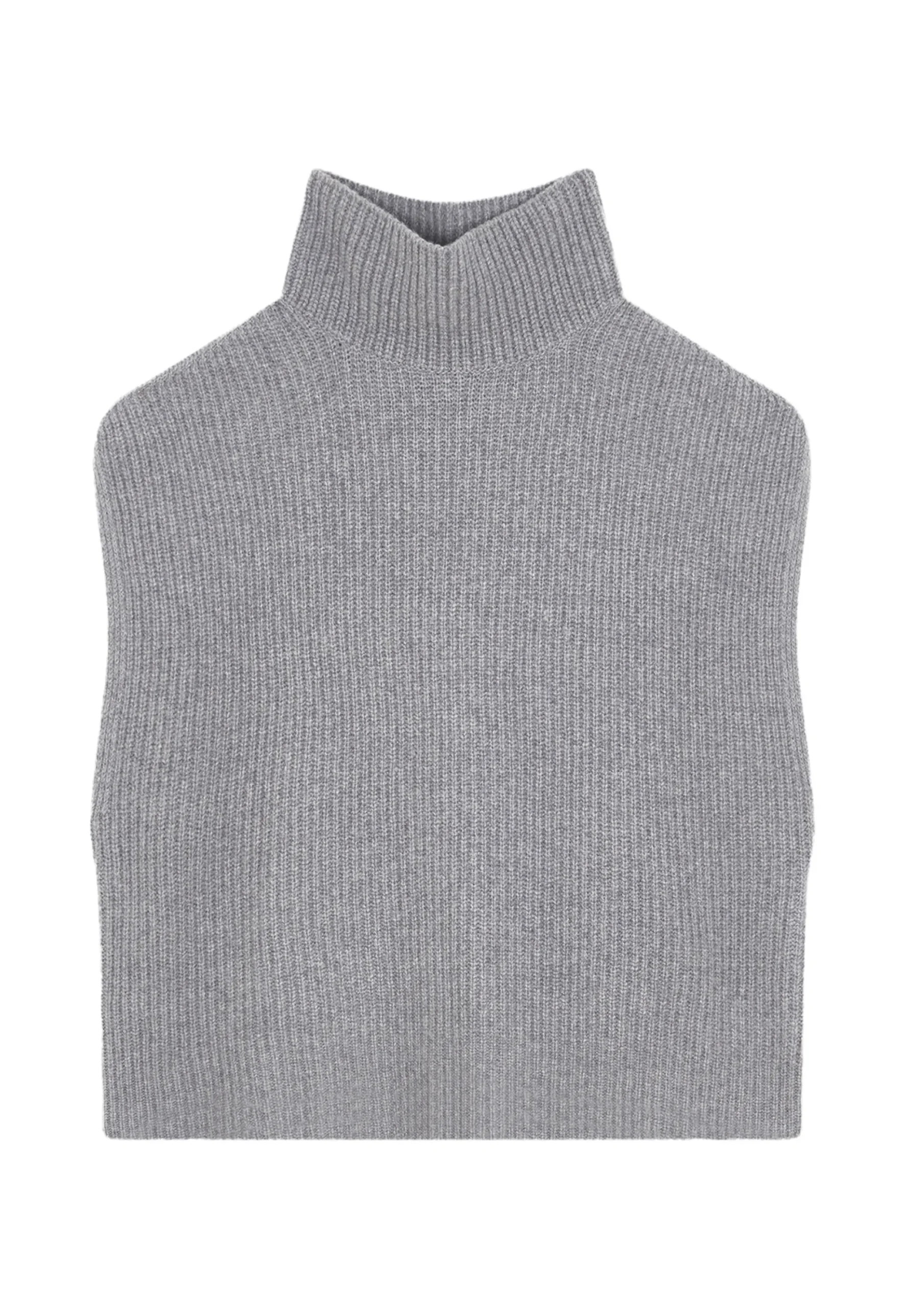 Maison Montagut Pull Col Montant Sans Manches En Cachemire Melange - Dalya>Femme Pulls