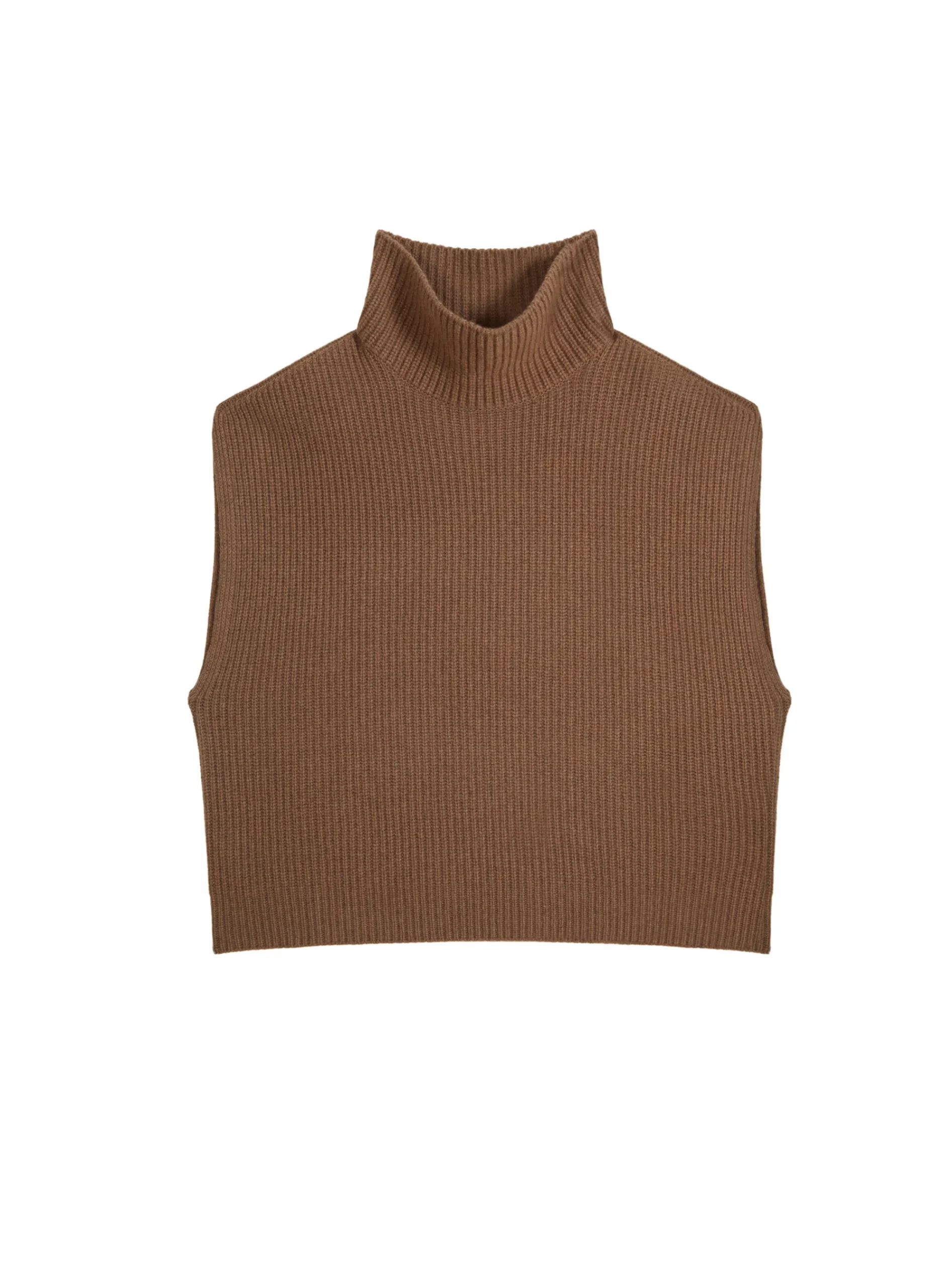 Maison Montagut Pull Col Montant Sans Manches En Cachemire Melange - Dalya>Femme Pulls