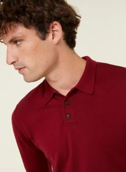 Maison Montagut Pull Col Polo Avec Logo En Laine Merinos - Eni><noscript><img width=