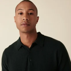 Maison Montagut Pull Col Polo En Cachemire - Emerson><noscript><img width=