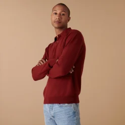 Maison Montagut Pull Col Polo En Cachemire - Emerson><noscript><img width=