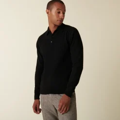 Maison Montagut Pull Col Polo En Cachemire - Emerson><noscript><img width=