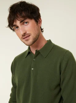 Maison Montagut Pull Col Polo En Cachemire - Emerson><noscript><img width=