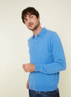 Maison Montagut Pull Col Polo En Cachemire - Emerson><noscript><img width=