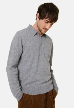 Maison Montagut Pull Col Polo En Cachemire - Emerson><noscript><img width=