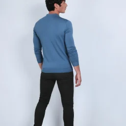 Maison Montagut Pull Col Polo En Laine Merinos - Beni><noscript><img width=