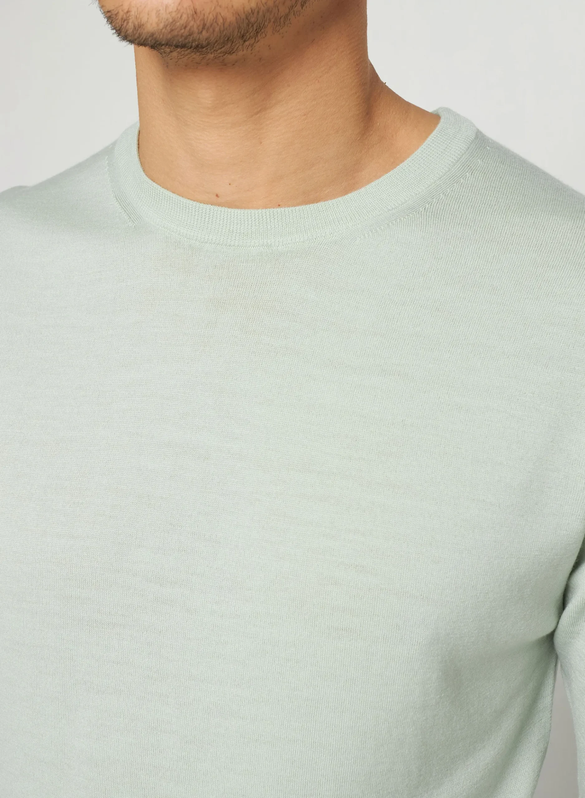 Maison Montagut Pull Col Rond Avec Logo En Laine Merinos - Eddie>Homme Pulls