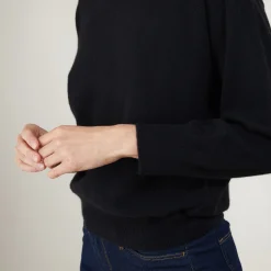 Maison Montagut Pull Col Rond Emmanchures Marteau En Cachemire - Bree><noscript><img width=