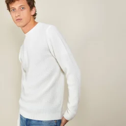 Maison Montagut Pull Col Rond En Cachemire 4 Fils - Liverpool><noscript><img width=