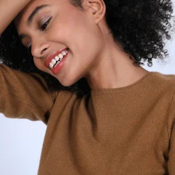 Maison Montagut Pull Col Rond En Cachemire Intemporel - Evana><noscript><img width=