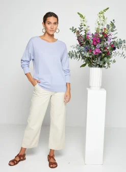 Maison Montagut Pull Col Rond En Cachemire Light - Soraya><noscript><img width=