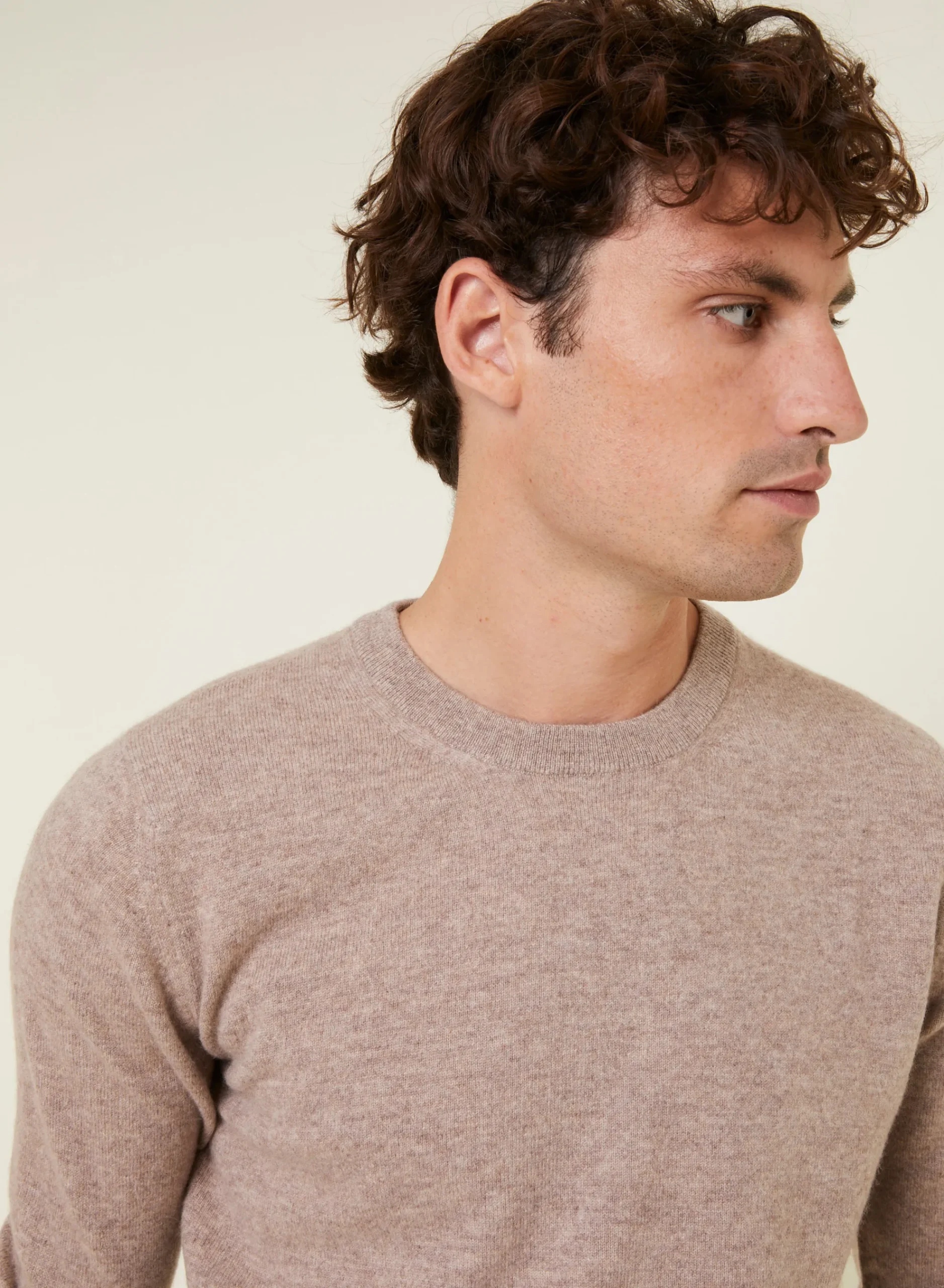 Maison Montagut Pull Col Rond En Cachemire - Evain>Homme Pulls