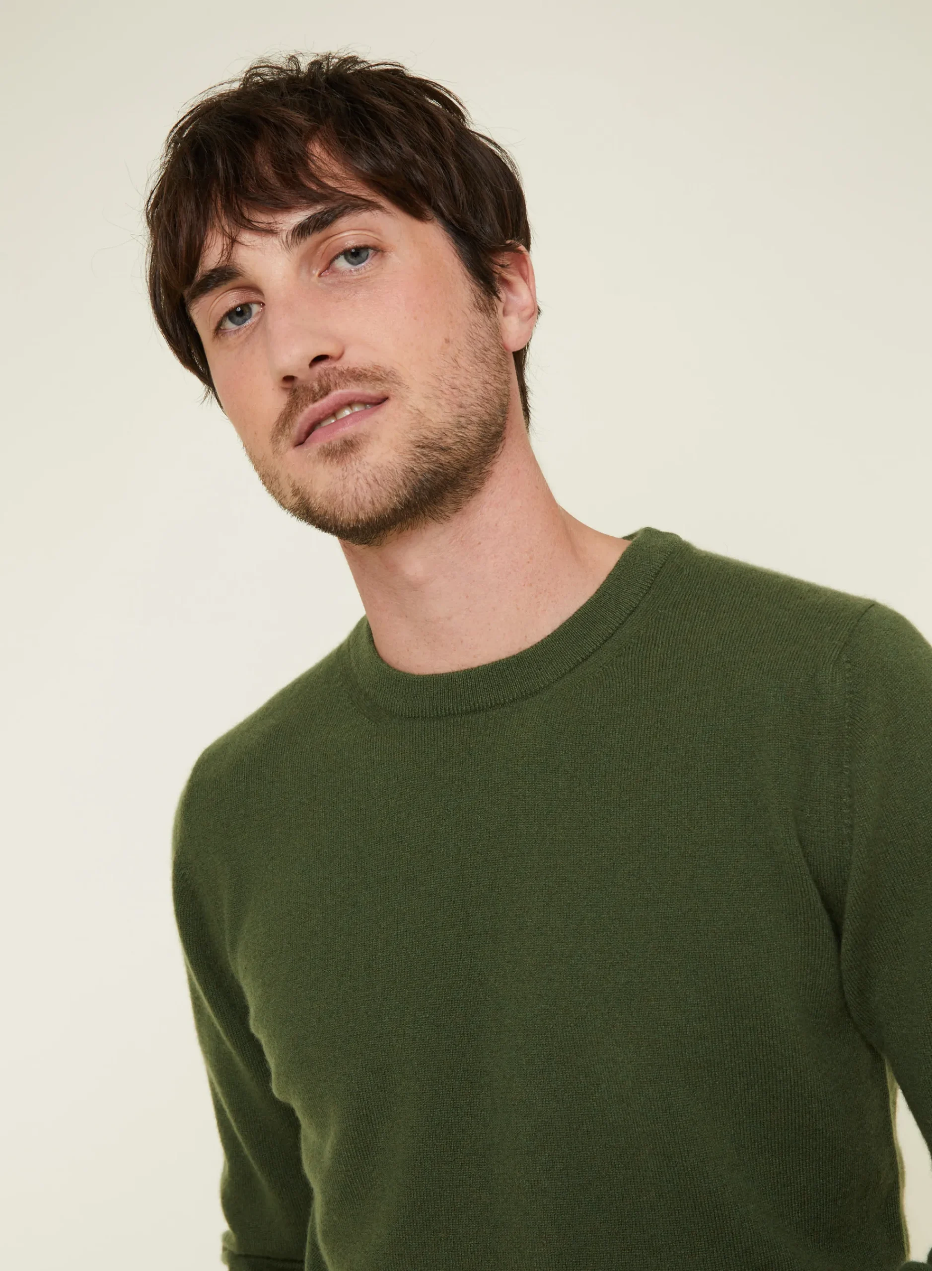 Maison Montagut Pull Col Rond En Cachemire - Evain>Homme Pulls