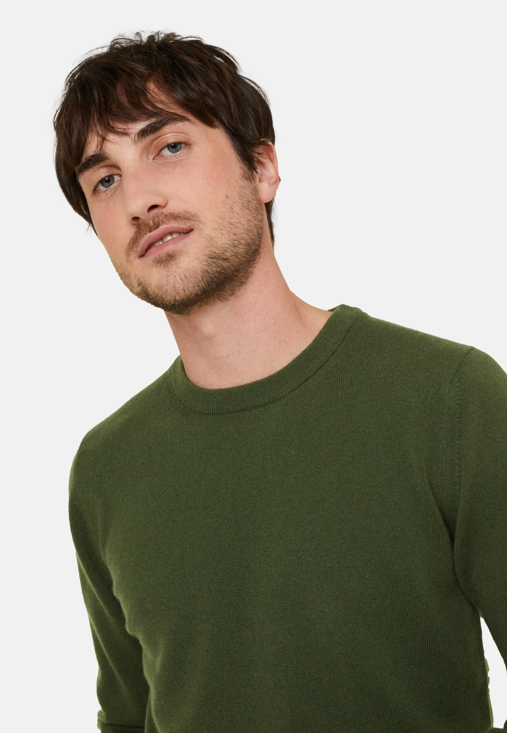 Maison Montagut Pull Col Rond En Cachemire - Evain>Homme Pulls