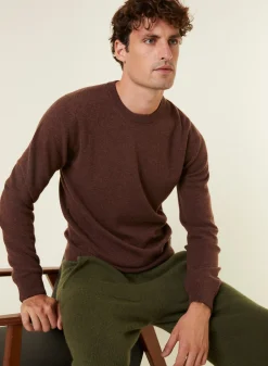Maison Montagut Pull Col Rond En Cachemire - Evain><noscript><img width=