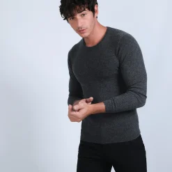 Maison Montagut Pull Col Rond En Cachemire - Benoit><noscript><img width=