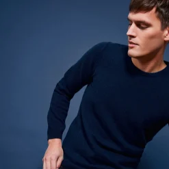 Maison Montagut Pull Col Rond En Cachemire - Benoit><noscript><img width=