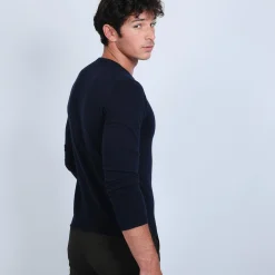 Maison Montagut Pull Col Rond En Cachemire - Benoit><noscript><img width=