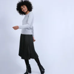 Maison Montagut Pull Col Rond En Cachemire - Berline><noscript><img width=