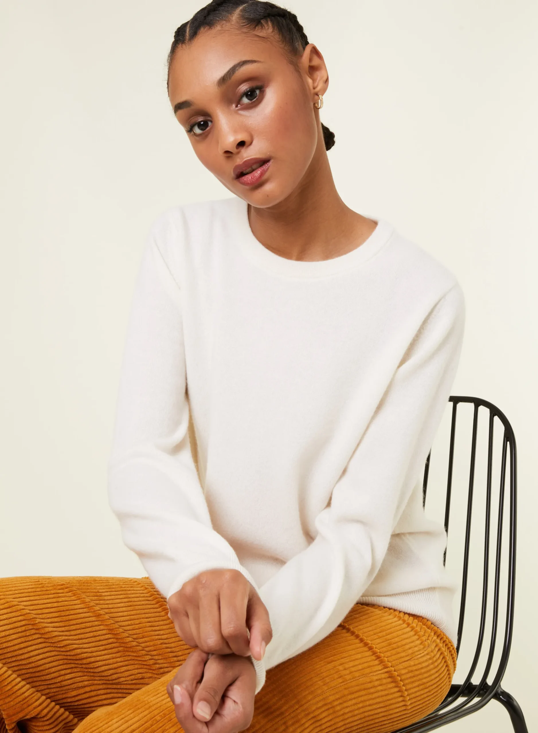 Maison Montagut Pull Col Rond En Cachemire - Abeline>Femme Pulls