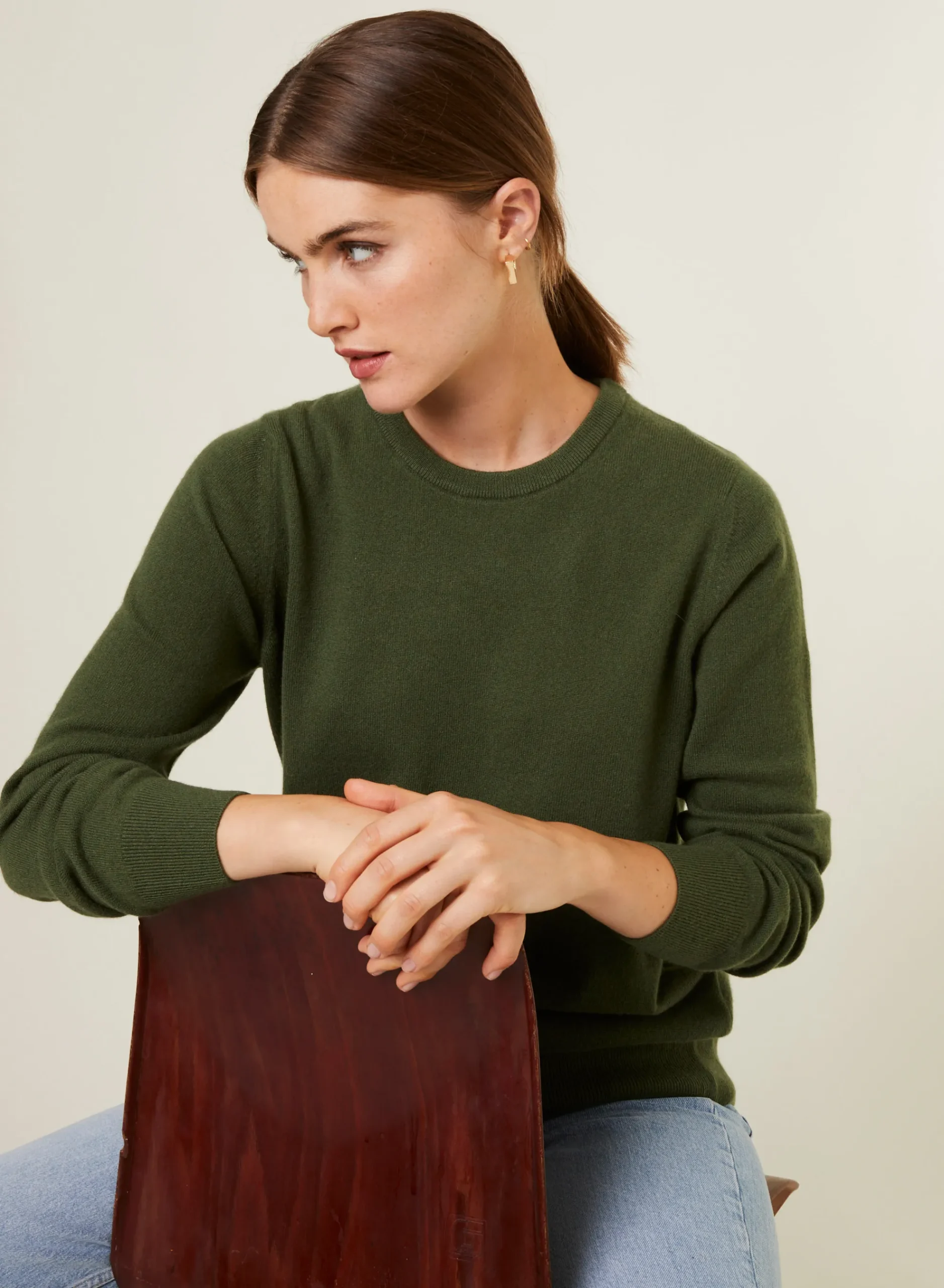 Maison Montagut Pull Col Rond En Cachemire - Abeline>Femme Pulls