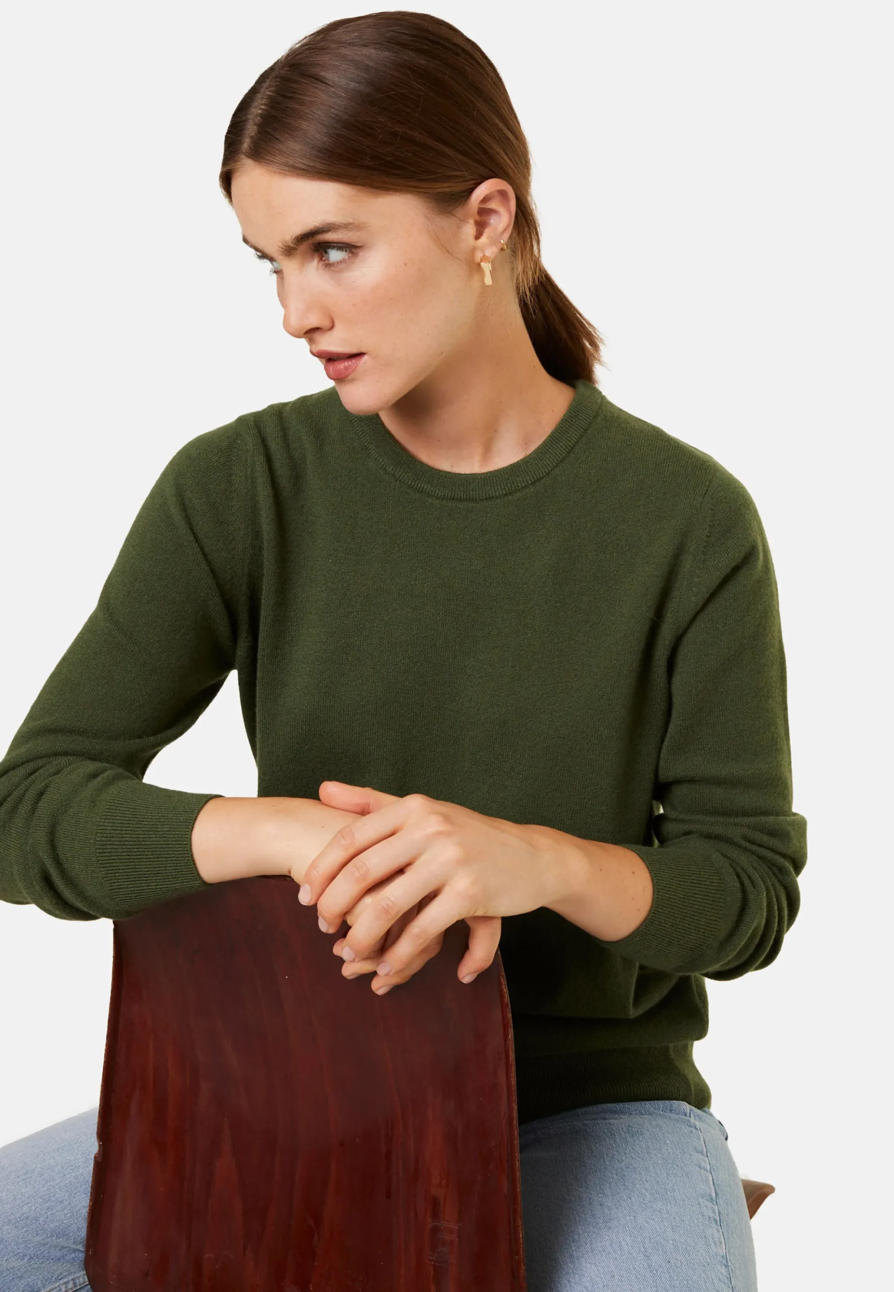 Maison Montagut Pull Col Rond En Cachemire - Abeline>Femme Pulls