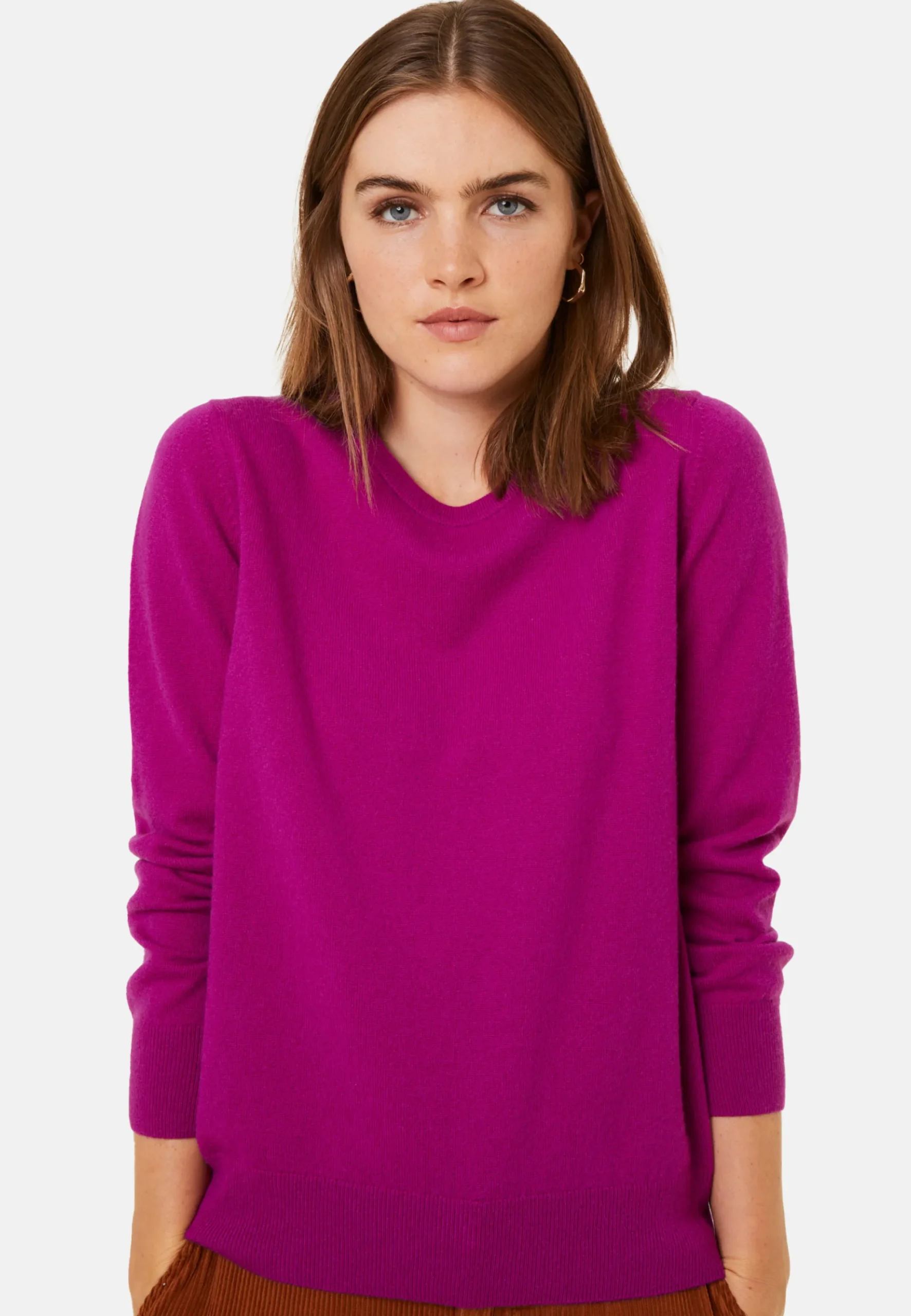 Maison Montagut Pull Col Rond En Cachemire - Abeline>Femme Pulls