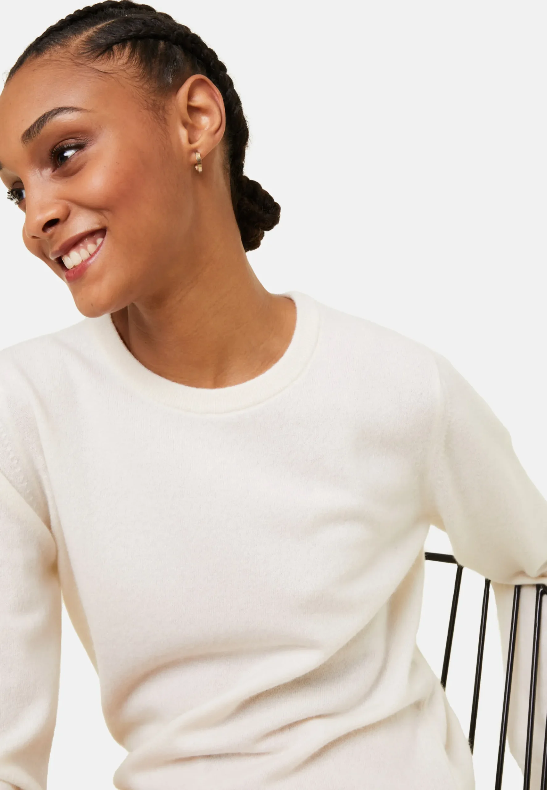 Maison Montagut Pull Col Rond En Cachemire - Abeline>Femme Pulls