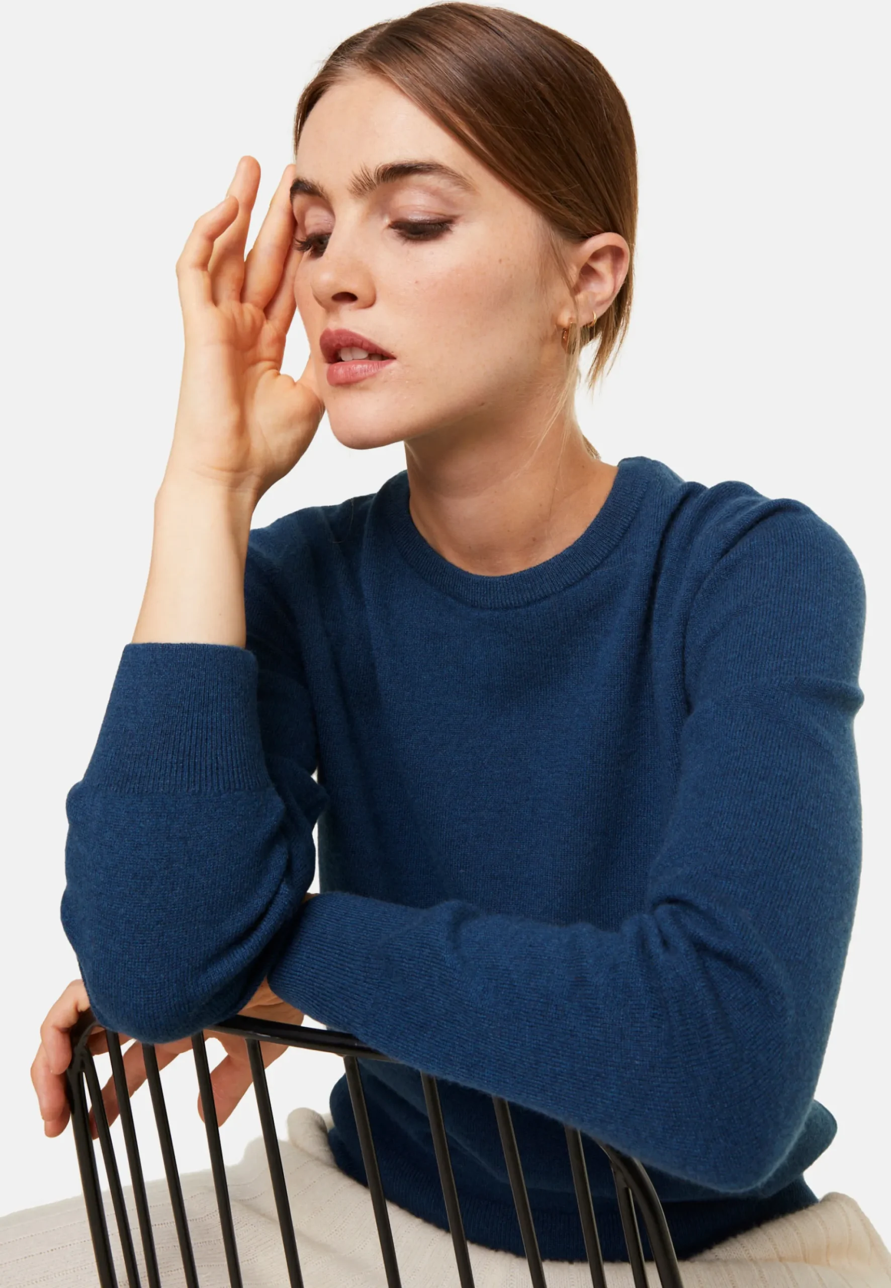 Maison Montagut Pull Col Rond En Cachemire - Abeline>Femme Pulls