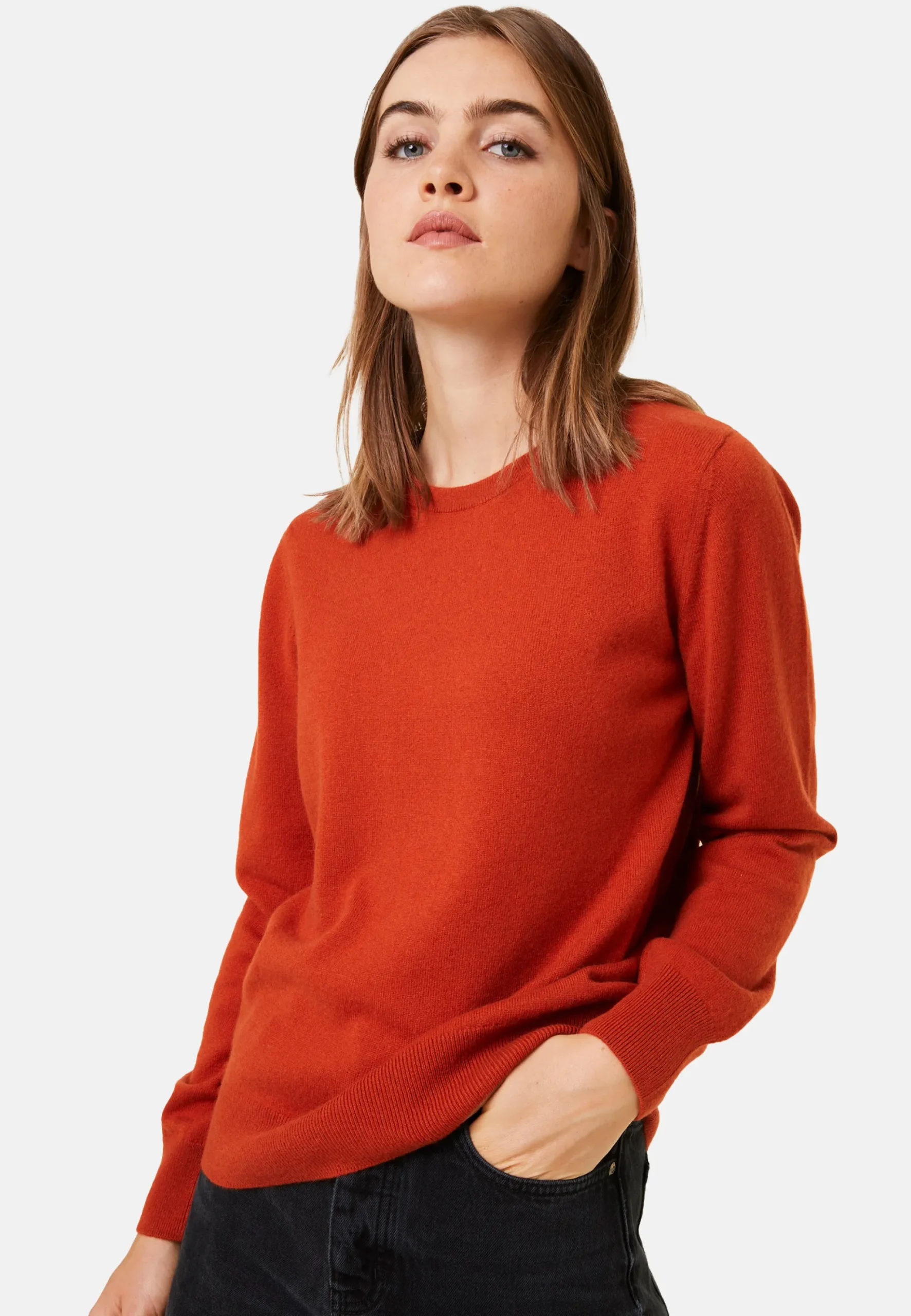 Maison Montagut Pull Col Rond En Cachemire - Abeline>Femme Pulls