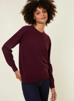 Maison Montagut Pull Col Rond En Cachemire - Abeline><noscript><img width=