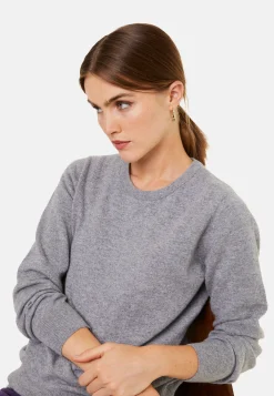 Maison Montagut Pull Col Rond En Cachemire - Abeline><noscript><img width=