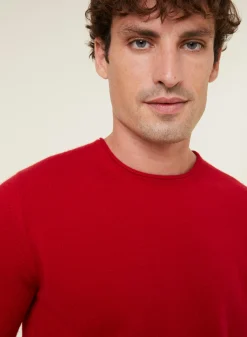 Maison Montagut Pull Col Rond En Cachemire Finitions Roulotees - Ernest><noscript><img width=